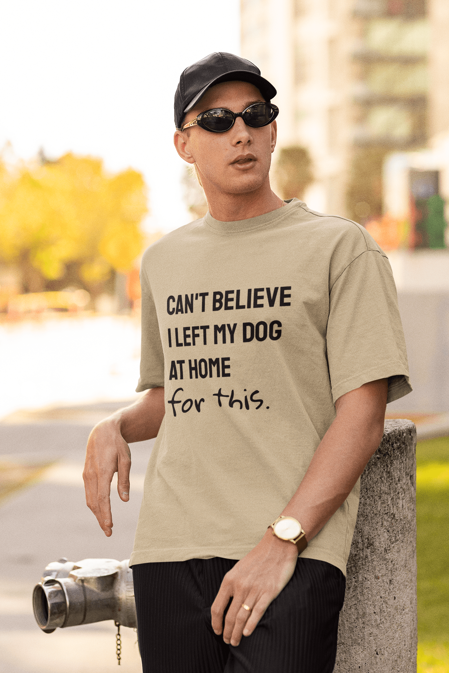 Home Alone Doggo (Unisex Oversized Fit)